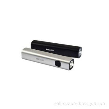 Power Bank/Portable Battery with LED Torch, 2,600mAh CapacityNew